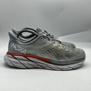 Hoka One Clifton 8 Womens Size 9B Blue Fog Running Shoes Sneakers 1119394 BFPA